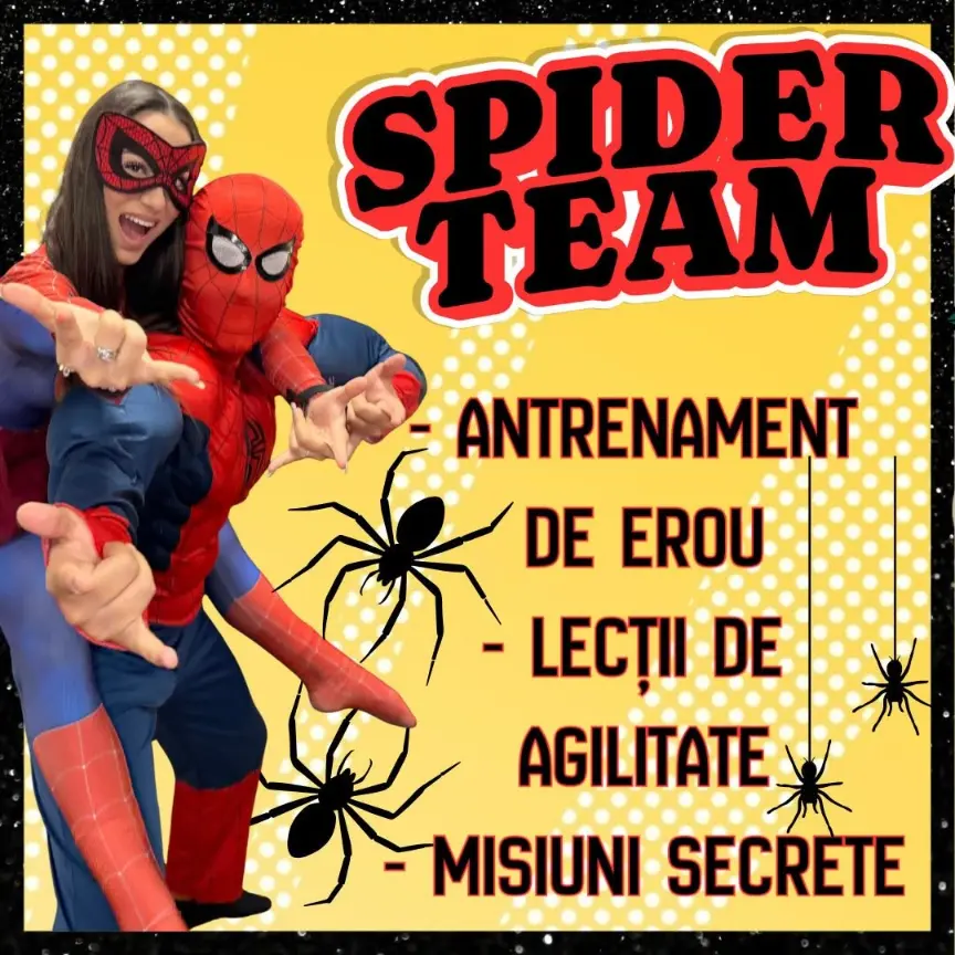 animatori spiderman iasi