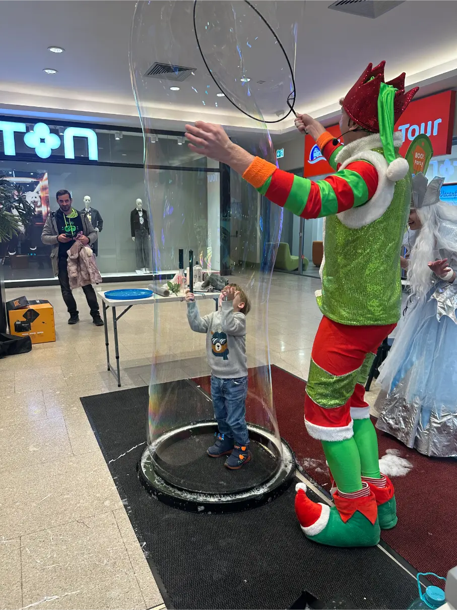 bubble show pentru copii iasi